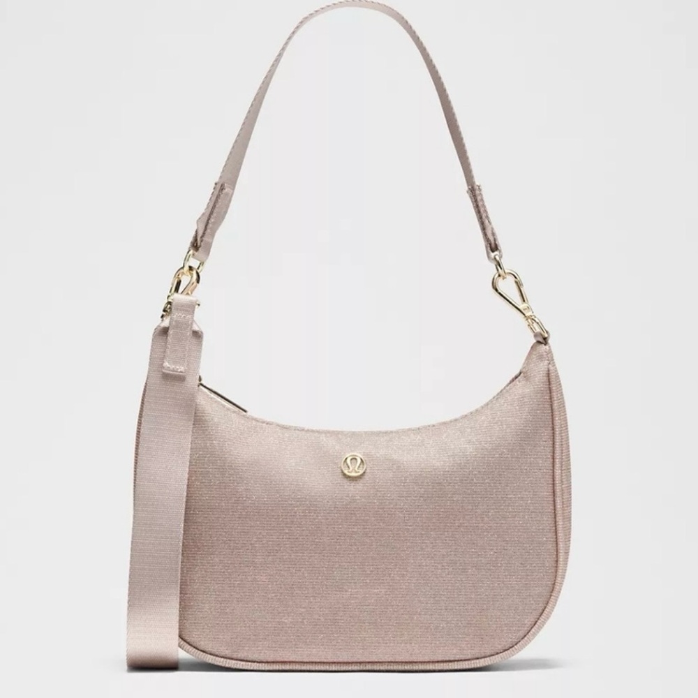 NEW Lululemon City Essentials Small Shoulder Bag Glitter 3L
